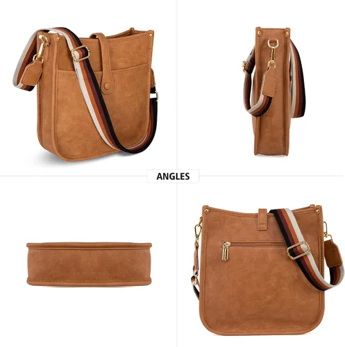 Miniatura 4 de Montana West Bolsos cruzados para mujer, diseño de moda, con correa ajustable para guitarra