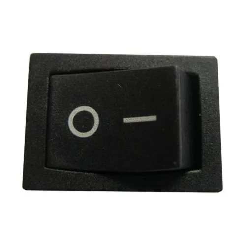 Miniatura 3 de Botón de palanca de 2 pines a presión AC 6A/250V 10A/125V KCD1 On/Off Mini Boat Rocker Switch Negro para coche, barco y electrodomésticos, 10