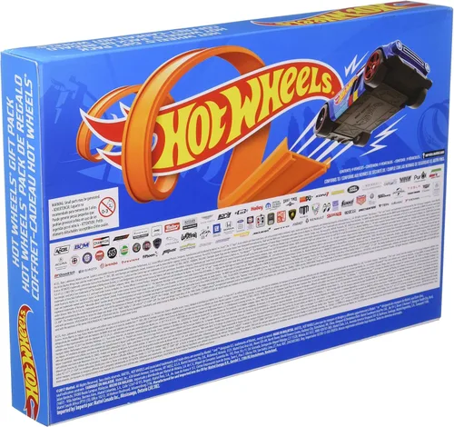 Miniatura 2 de Hot Wheels Paquete de regalo exclusivo de decoración, 9 piezas