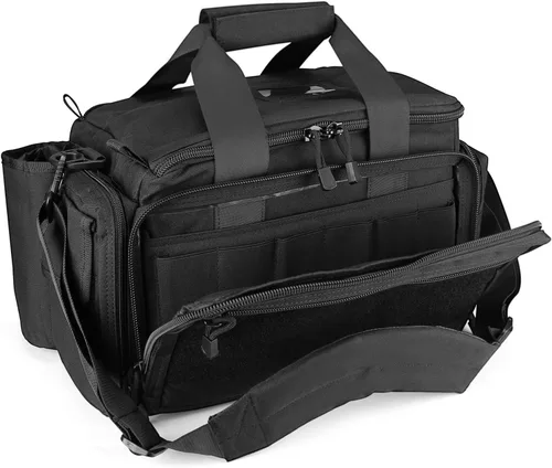 ProCase Bolsa táctica para pistola, bolsa de lona acolchada de lujo para pistolas, pistola grande, revista, accesorios para equipo de munición,