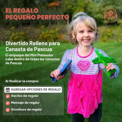 Miniatura 5 de Regalos de relleno de calcetines para niños y niñas: avión de espuma de juguete planeador avión planeador aviones de espuma de poliestireno