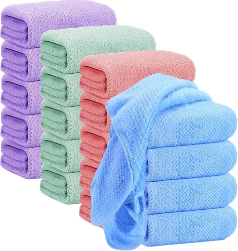 Miniatura 9 de Newwiee Juego de 20 toallas de baño a granel, toallas de baño grandes de secado rápido de 55 x 28 pulgadas para spa, gimnasio, salón, hotel y uso