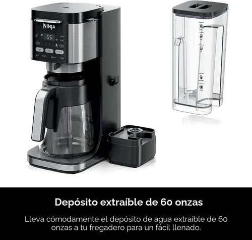 Miniatura 6 de Ninja Cafetera de goteo DualBrew Pro Café caliente y helado Compatible con cápsulas K-Cup 3 estilos de preparación (Clásico, Rico y Helado)