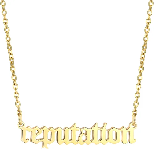 Holy rose Collar de reputación Fearless Collar Speak Now Collar Amante de la Música Regalo Cantante Regalos Cantante Inspirado en Canciones para