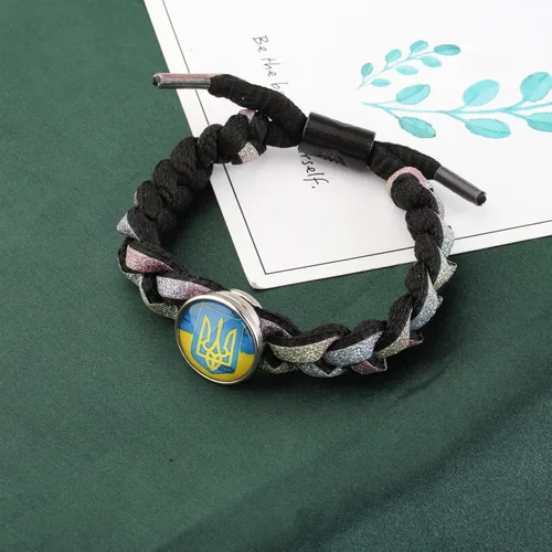 Miniatura 3 de KEYCHIN Collar con símbolo ucraniano, regalo inspirado en Tridente de Ucrania, joyería de recuerdo para amigos y familiares