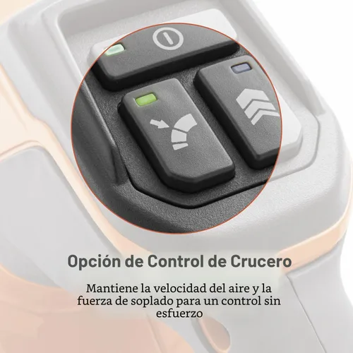 Miniatura 6 de Husqvarna Leaf Blaster 970569904 - Soplador de hojas inalámbrico alimentado por batería, 200 MPH 800 CFM, motor sin escobillas y funcionamiento