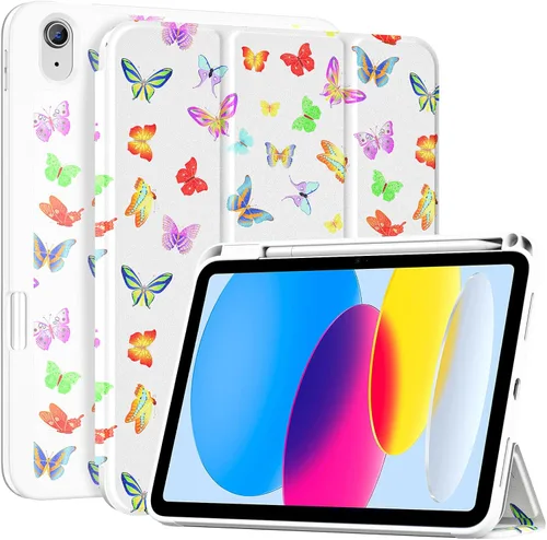 Miniatura 8 de ProCase Funda para iPad (A16) de 11ª Generación de 11 Pulgadas 2025/iPad de 10ª Generación de 10.9 Pulgadas 2022 con Soporte para Lápiz, Funda