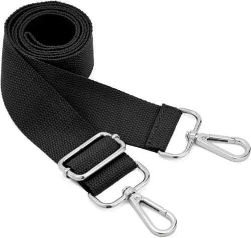 Miniatura 42 de Correa de Bolso de Hombro Ancha de Repuesto Ajustable Cinturón de Lona Bolso Cruzado Bolso de Mano