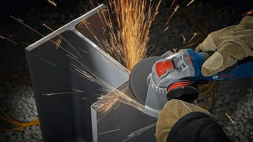 Miniatura 8 de Bosch Amoladora angular X-LOCK de 6 pulgadas GWX13-60 con interruptor lateral