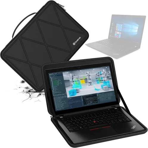 Miniatura 30 de Funda protectora EVA rígida Smatree compatible con Lenovo Yoga Slim 7 Gen 8 de 14 pulgadas, para Lenovo 14e Chromebook Gen2 de 14 pulgadas, Yoga Pro