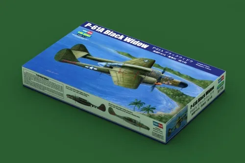 Miniatura 2 de Hobby Boss US P-61A Black Widow Kit de modelo de avión Negro