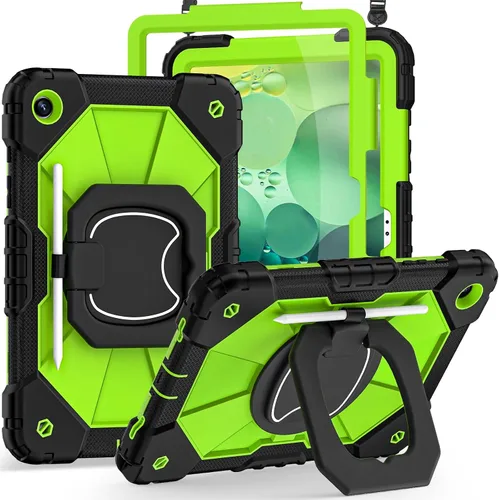 Miniatura 13 de Auizotl Funda para Samsung Galaxy Tab A9+/A9 Plus de 11 pulgadas (SM-X210/X216/X218) con protector de pantalla/soporte giratorio/soporte
