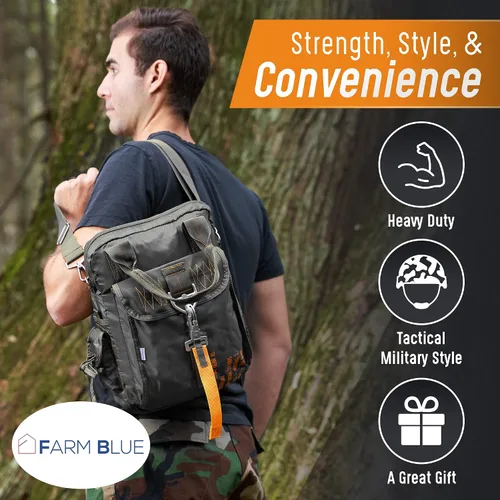 Miniatura 2 de Farm Blue Bolsa táctica de vuelo Bolsa para casco de piloto de paracaídas Estilo militar