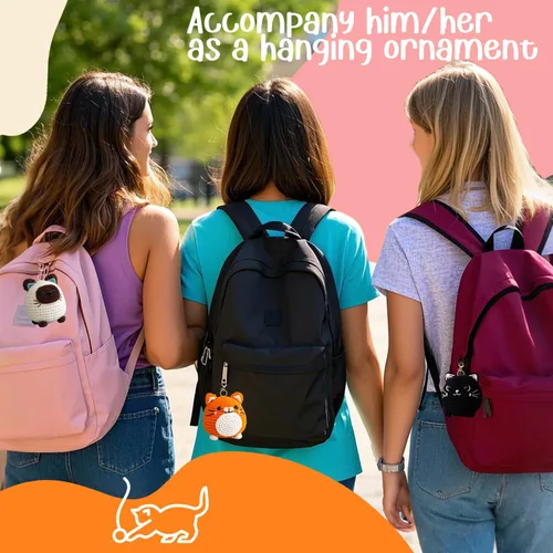 Miniatura 5 de TAKADODO Kit de ganchillo para principiantes - Kits de aprendizaje de ganchillo para adultos principiantes con tutoriales en video paso a paso