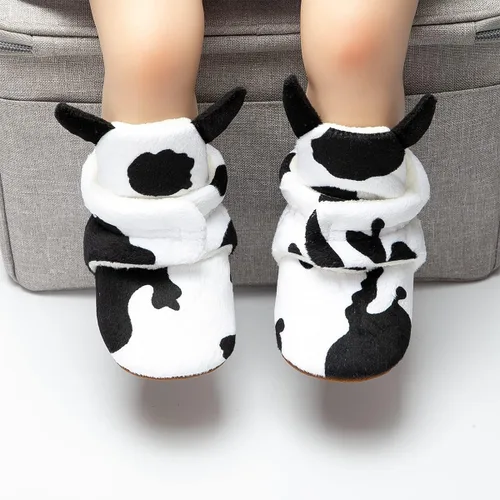 Miniatura 134 de Sawimlgy - Botines de algodón antideslizantes para recién nacido, con agarre, para cuna o para el invierno
