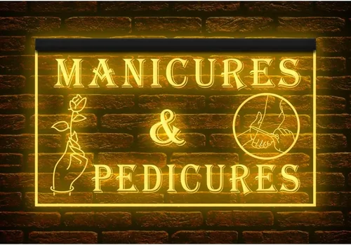 Miniatura 10 de 160055 Manicuras y pedicuras Cuidado de las uñas Salón de belleza Tienda abierta Decoración del hogar Pantalla LED Luz Neón Letrero