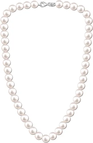 LeCalla 925 Sterling Silver Pearl Necklace Jewelry Strand Wedding Prom Bridal Pearls Jewelry Trendy Hypoallergenic Simulated Pearl Pendant