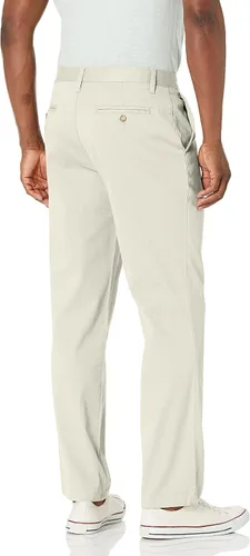 Miniatura 2 de Nautica Pantalón Chino de Corte Clásico con Frente Plano Elástico Sólido Deck para Hombre