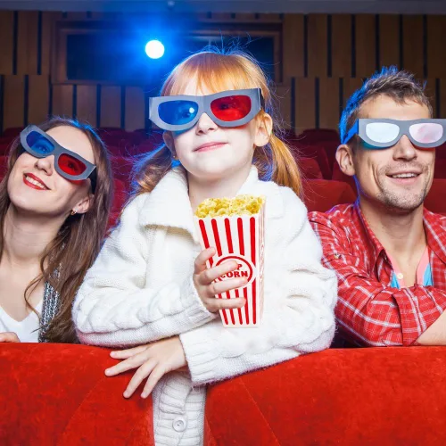 Miniatura 7 de Novelty Place Recipientes clásicos de plástico para palomitas de maíz a rayas rojas y blancas para noche de películas, 7.8 pulgadas de alto x 3.8