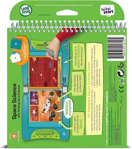 Miniatura 7 de Libro de actividad LeapFrog LeapStart para 1er grado: ciencias espaciales pensando como un científico