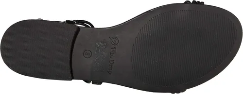 Miniatura 4 de The Drop Sandalias planas Samantha con cordones para mujer