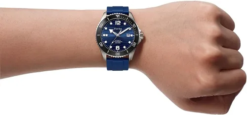 Miniatura 4 de FIYTA Reloj de buceo Ocean Series para hombre, automático, marcadores luminosos, bisel giratorio, resistente al agua hasta 984.3 ft, 1.709 in