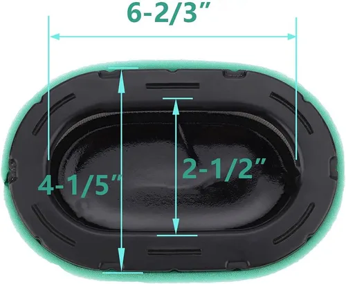Miniatura 3 de Paquete de 3 filtros de aire 32 083 09-S para Kohler serie 7000 KT715 KT725 KT730 KT735 KT740 KT745 Cub Cadet XT1 XT2 ZT1 cortacésped giro cero