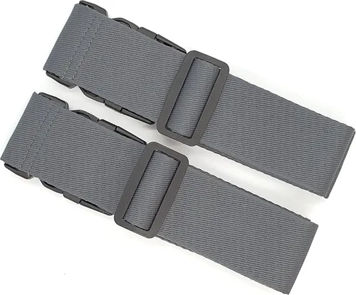 Miniatura 8 de ONE K - 2 correas de embalaje de colchón de espuma viscoelástica para mudanza o almacenamiento (60 x 2 pulgadas, gris oscuro)
