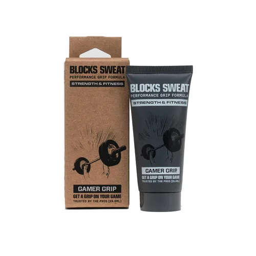 Gamer Grip Crema Strength & Fitness para manos sudorosas, fórmula líquida sin tiza, crema de agarre para levantamiento de pesas, escalada, golf,