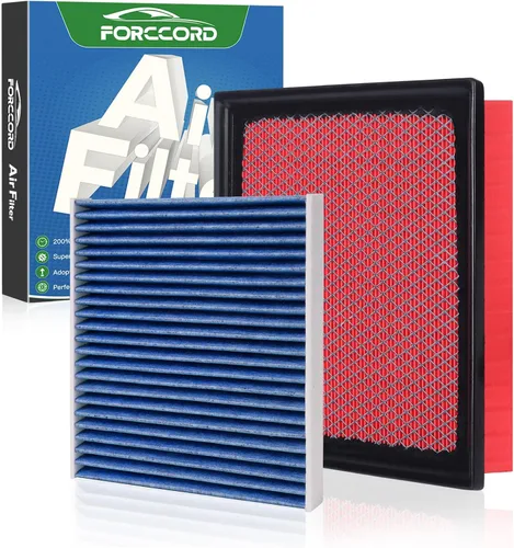 Miniatura 12 de Kit de filtro de aire de motor y de cabina Forccord Compatible con Honda Civic 1.5L 2016 2017 2018 2019 2020 2021 Filtro de cabina de carbón