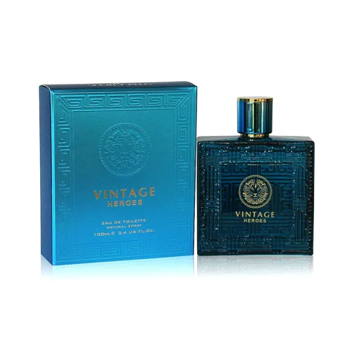 Holiday Depot Vintage Heroes - Fragancia para hombre de Secret Plus, 3.4 oz - 3.4 fl oz/Eau De Parfum Natural Spray Vaporizateur