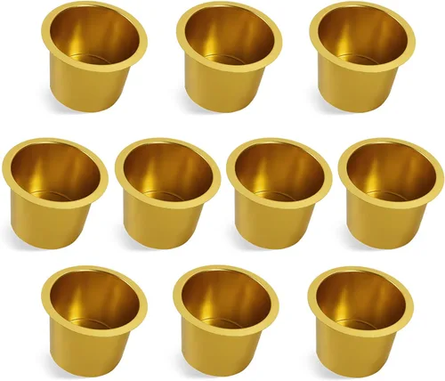 Miniatura 8 de GSE Games & Sports Expert Portavasos de aluminio jumbo, portavasos para mesas de póquer de casino, escritorios de trabajo, barcos, casas rodantes