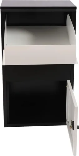 Miniatura 4 de Caja de puerta resistente para alquiler, depósito y llaves, buzón de bloqueo, buzón de correo, caja de seguridad con cierre, ranuras de correo