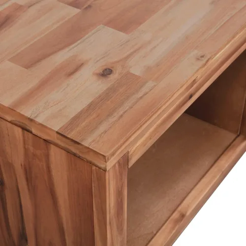 Miniatura 7 de Mesa de centro ajustable con compartimentos ocultos y estantes de almacenamiento ajustables, adecuada para sala de estar, oficina, balcón, madera