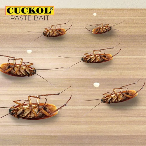 Miniatura 5 de Cebo listo para usar, mata todas las cucarachas, incluida la alemana, inodoro, uso seguro para personas y mascotas, atrayentes naturales colocados