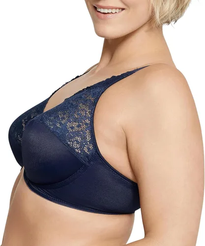 Miniatura 2 de Bali Women's Lilyette Minimizer Underwire Lace Trim, Microfiber Full Coverage Bra