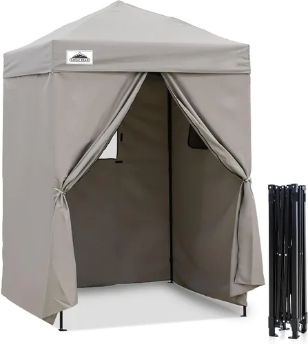 Miniatura 11 de EAGLE PEAK Flex Ultra Compact 4x4 Toldo desplegable, refugio solar, vestidor, toldo portátil de privacidad para piscina, sesiones de fotos