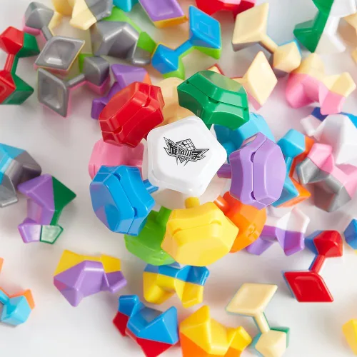 Miniatura 5 de D-FantiX Cyclone Boys 3x3 megaminx Pegatina Speed Cube pentagonal Dodecaedron Cube Puzzle Toy