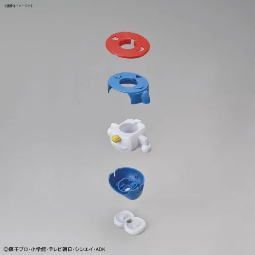 Miniatura 3 de Bandai Hobby - Doraemon - #4 Doraemon, Bandai Spirits Kit de modelo de grado de entrada