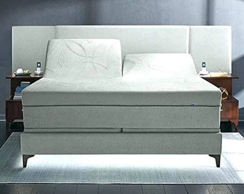 Miniatura 4 de Top Split Head Flex Queen - Juego de sábanas para dormir con número de camas – 4 piezas de color gris oscuro, sábanas divididas Queen – 100% algodón