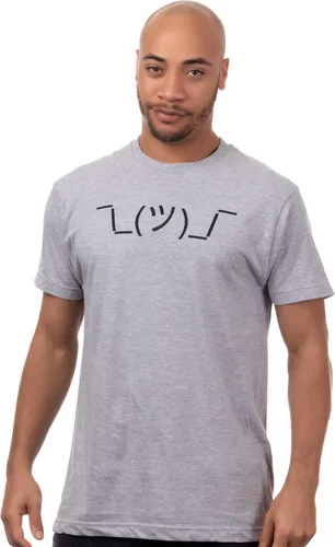 Miniatura 2 de _ _ Camiseta estampada sarcástica con meme Shruggie para hombres y mujeres