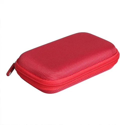 Miniatura 5 de Hermitshell Estuche rígido de viaje para KLIQ MetroPitch - Metrónomo Tuner (rojo)