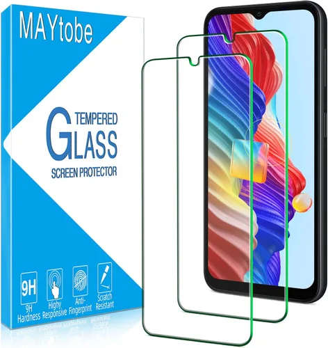 MAYtobe Paquete de 2 protectores de pantalla de privacidad diseñados para Samsung Galaxy A14 5G, vidrio templado antiespía, fácil de instalar,