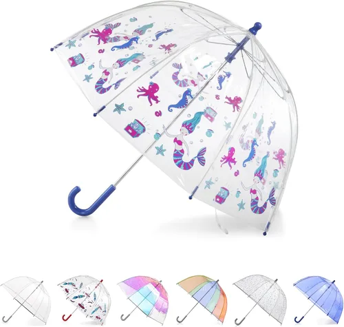 Miniatura 24 de Totes- Paraguas de burbujas transparente para niños con mango de fácil agarre), 2236N53