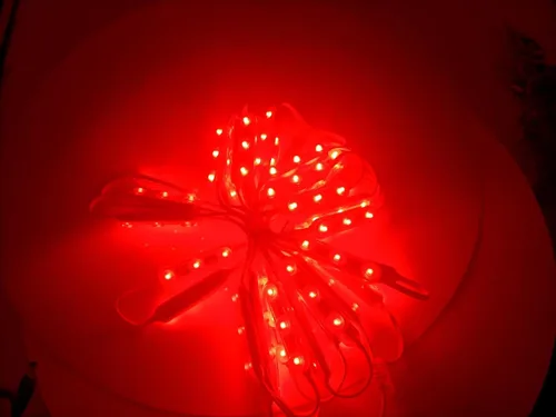 Miniatura 5 de Q QINGCHEN Módulo LED blanco cálido de 3000 K, 1.2 W, 12 V, sin entrada de polaridad, luz decorativa impermeable para letreros publicitarios