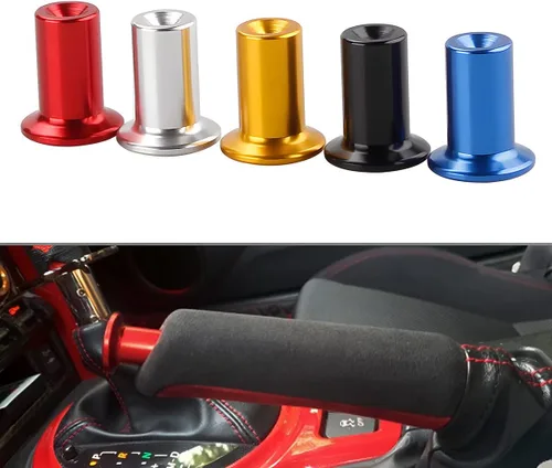 Miniatura 6 de AICEL Botón de Deriva con Perilla Giratoria, 2 Piezas Cubierta de Emergencia para Mango de Freno de Mano E-Brake, Botón de Bloqueo de Perilla