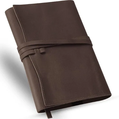 Miniatura 12 de Jack&Chris Funda de Cuero para Biblia, Funda de Libro de Cuero para Hombres y Mujeres, Funda para Biblia con Correa Portabiblia Regalos, JC61-8L