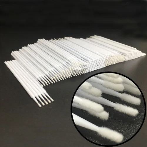 Miniatura 7 de AIVIAI Cepillo aplicador micro desechable para maquillaje, 400pcs (negro)