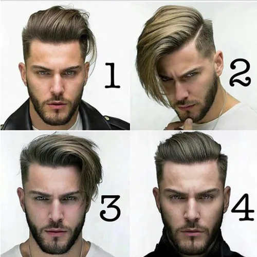Miniatura 2 de Extensiones para cabello humano para hombres, 10 × 8 pulgadas, sistema de reemplazo de cabello de piel fina, monofilamento, base nº 2 (#21)