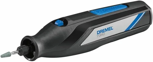 Miniatura 2 de Dremel 7350 Kit de herramientas rotativas inalámbricas de 4 V con 5 accesorios y batería recargable USB-C, velocidad única para tallar, grabar